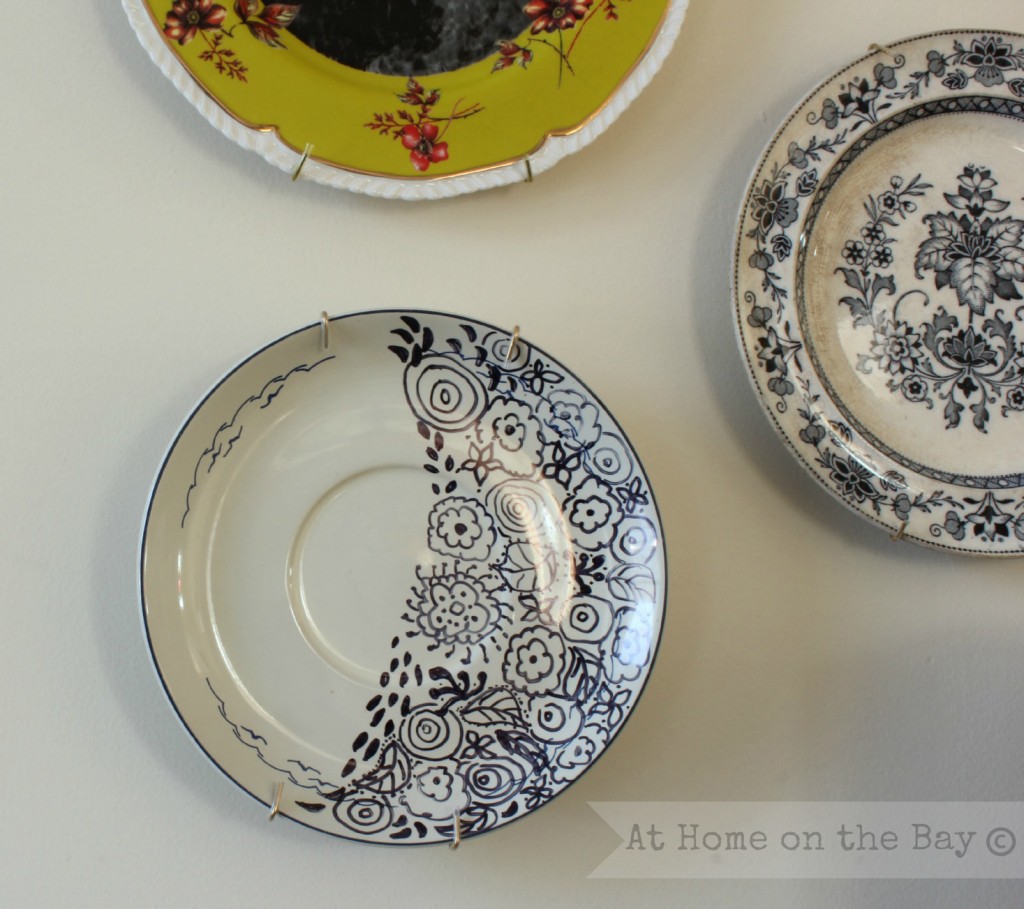 doodle plate: At Home on the Bay