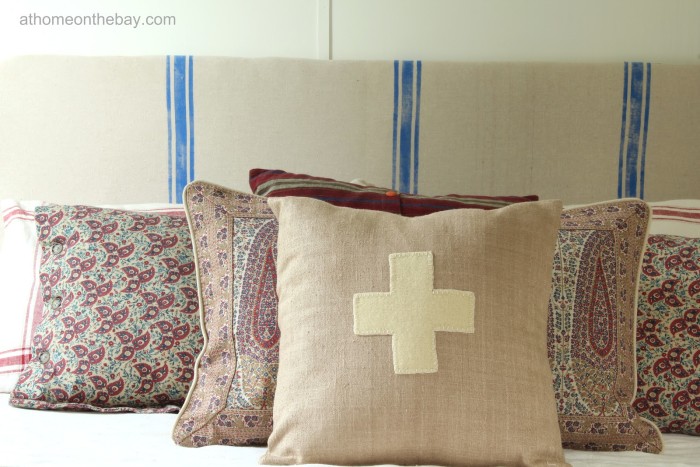 DIY: French Linen {Like} Headboard