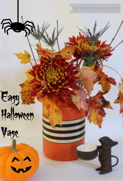 Easy Halloween Vase