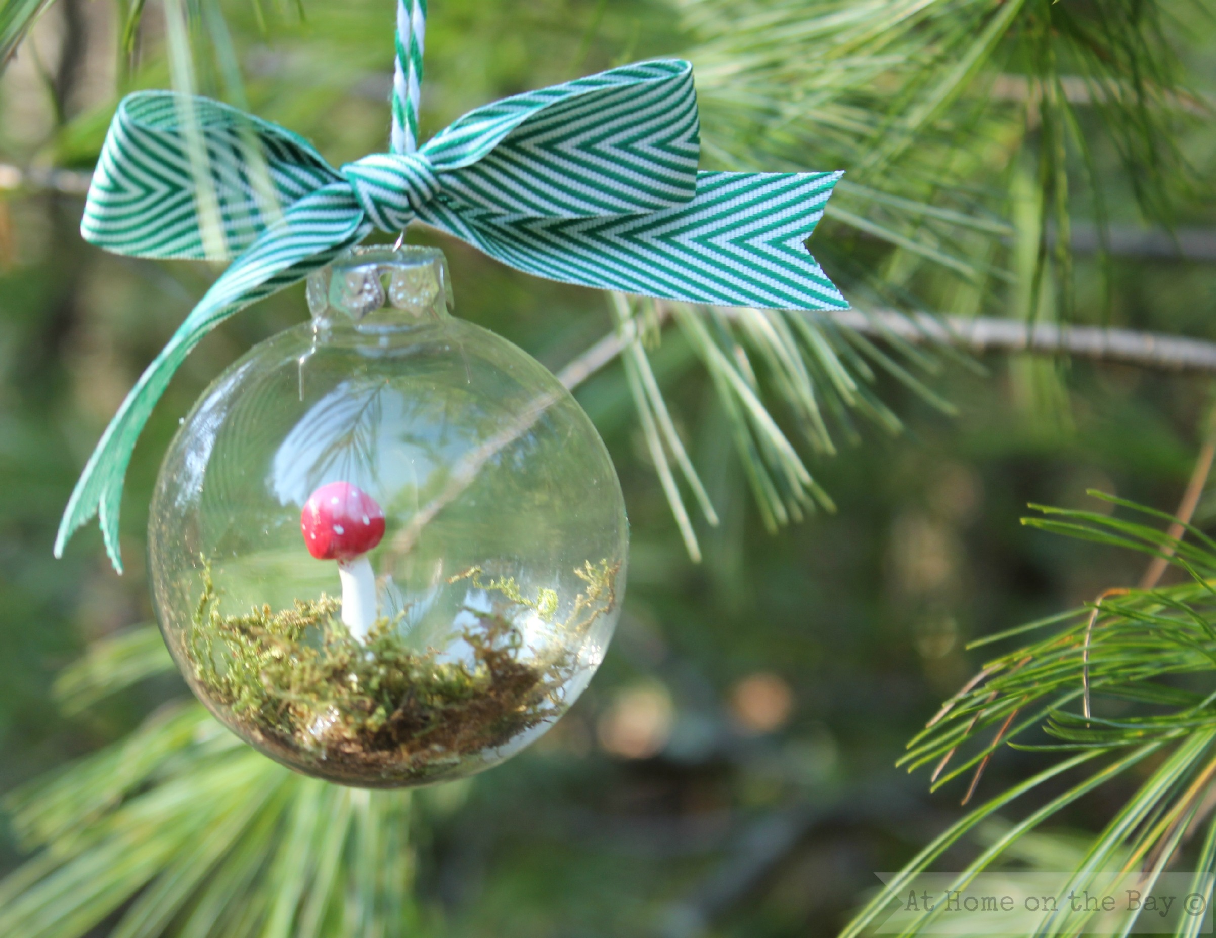 Faux Mushroom Terrarium Ornaments