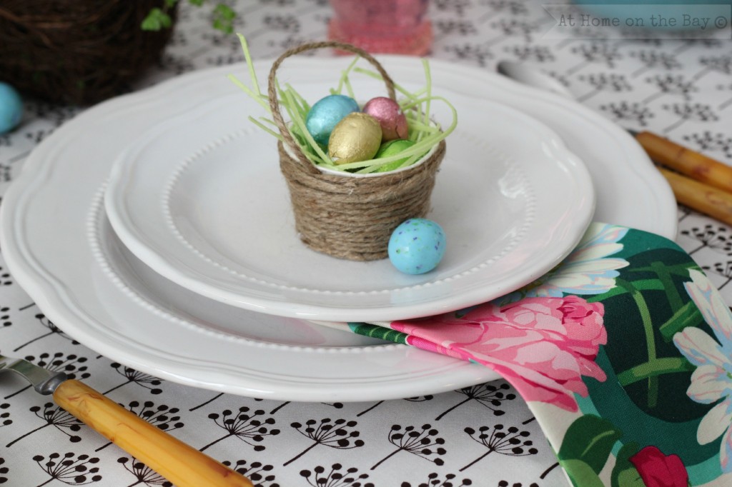 Easter Table Setting: At Home on the Bay