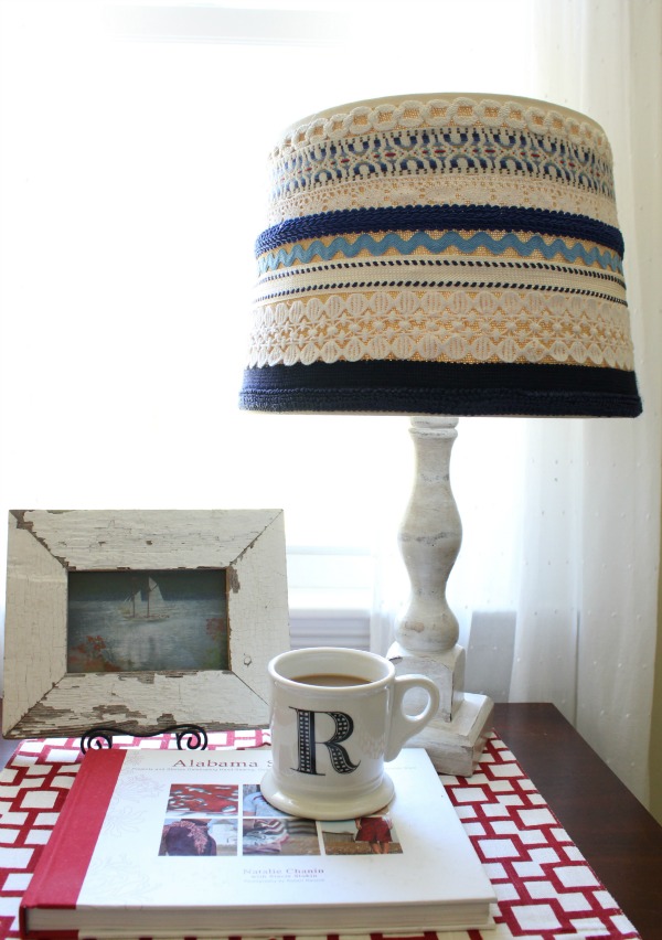 Updating a Lampshade with Trim