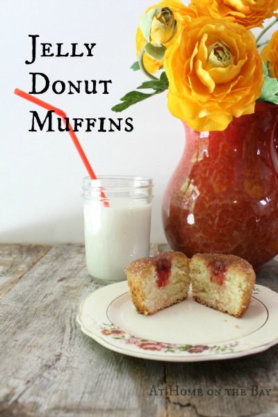 Jelly Donut Muffins