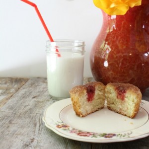 Jelly Donut Muffins