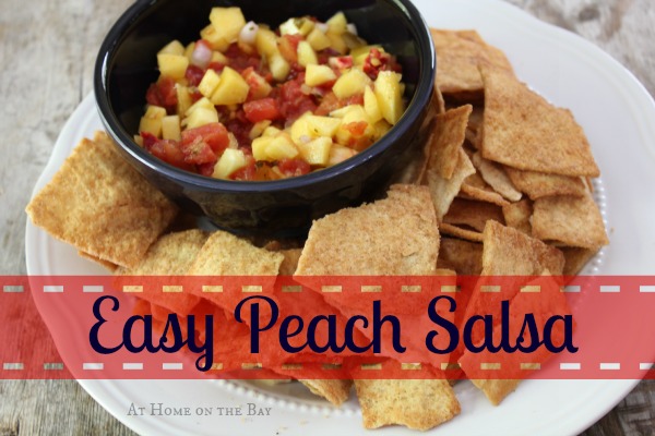 Easy Peach Salsa