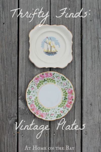 Thrifty Finds: Vintage Plates