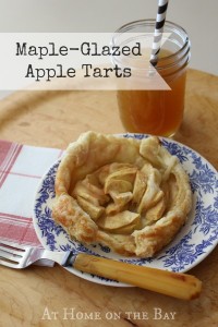 Maple Glazed Apple Tarts