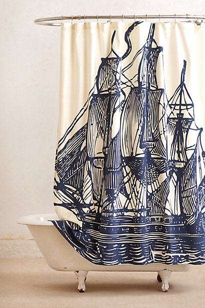 Sailboat Shower Curtain: Get the Look for Less