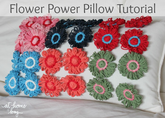 Flower Power Pillow Tutorial