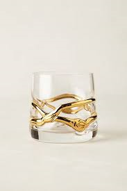 glimmer wrapped glassware