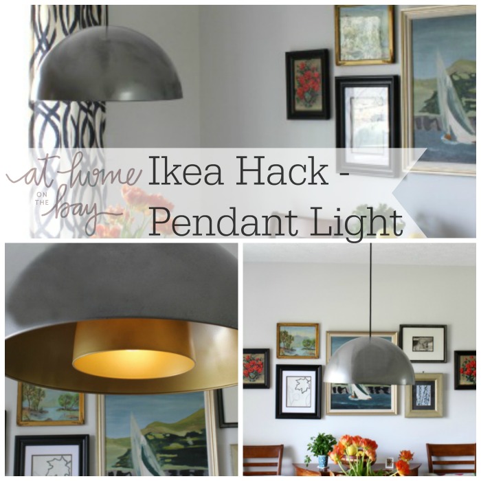 ikea hack pendant-light