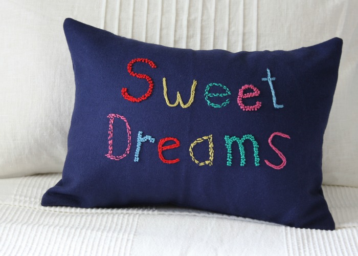 Sweet Dreams Pillow Tutorial