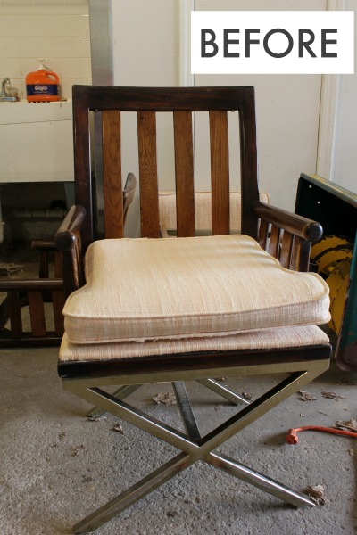 Before and After: Mid-Century Chairs