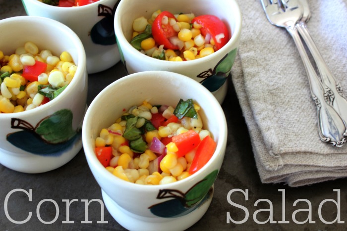 Fresh Corn Salad