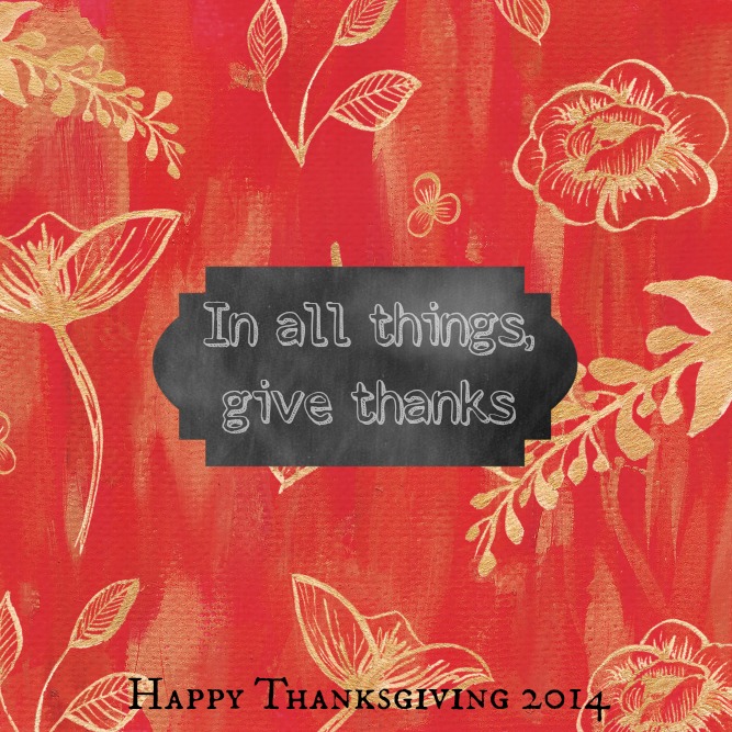 In All Things Give Thanks Wrapper Printable