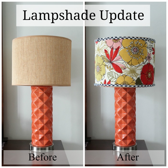 Easy Lampshade Update