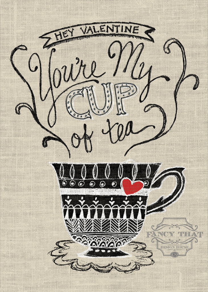 CupOfTea free printable