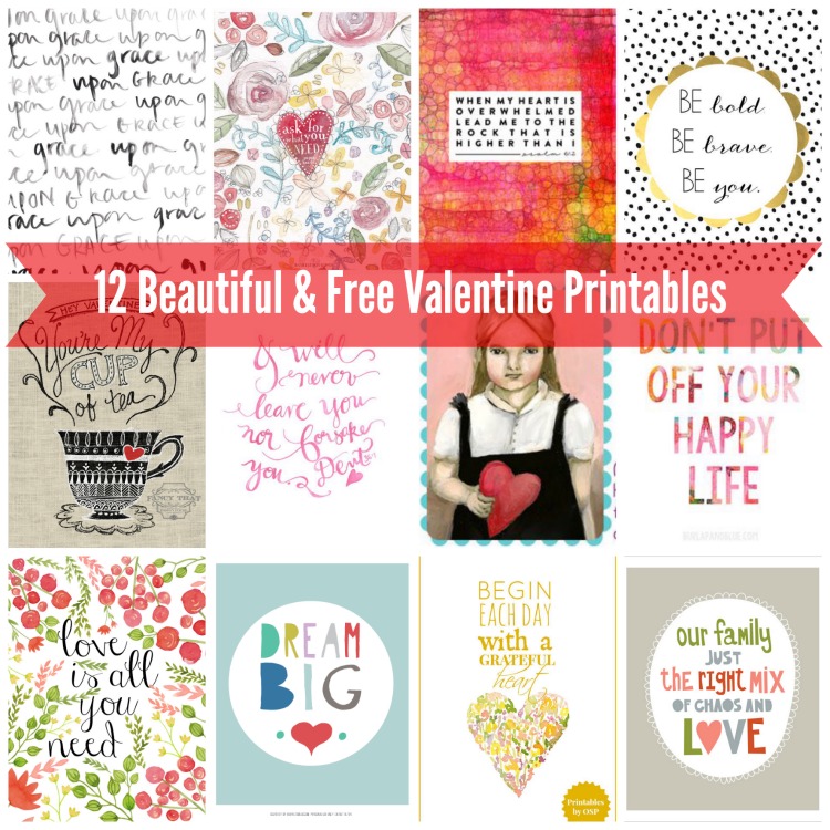 My Favorite Free Valentine Printables