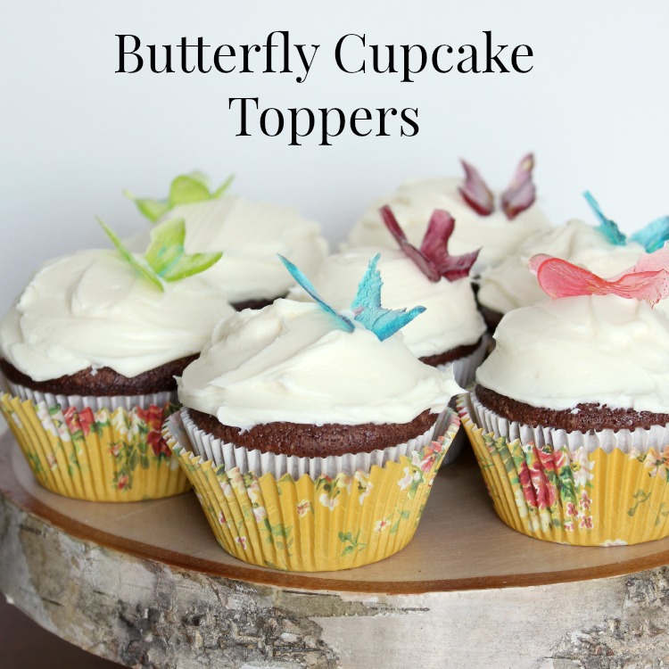 Butterfly Cupcake Toppers